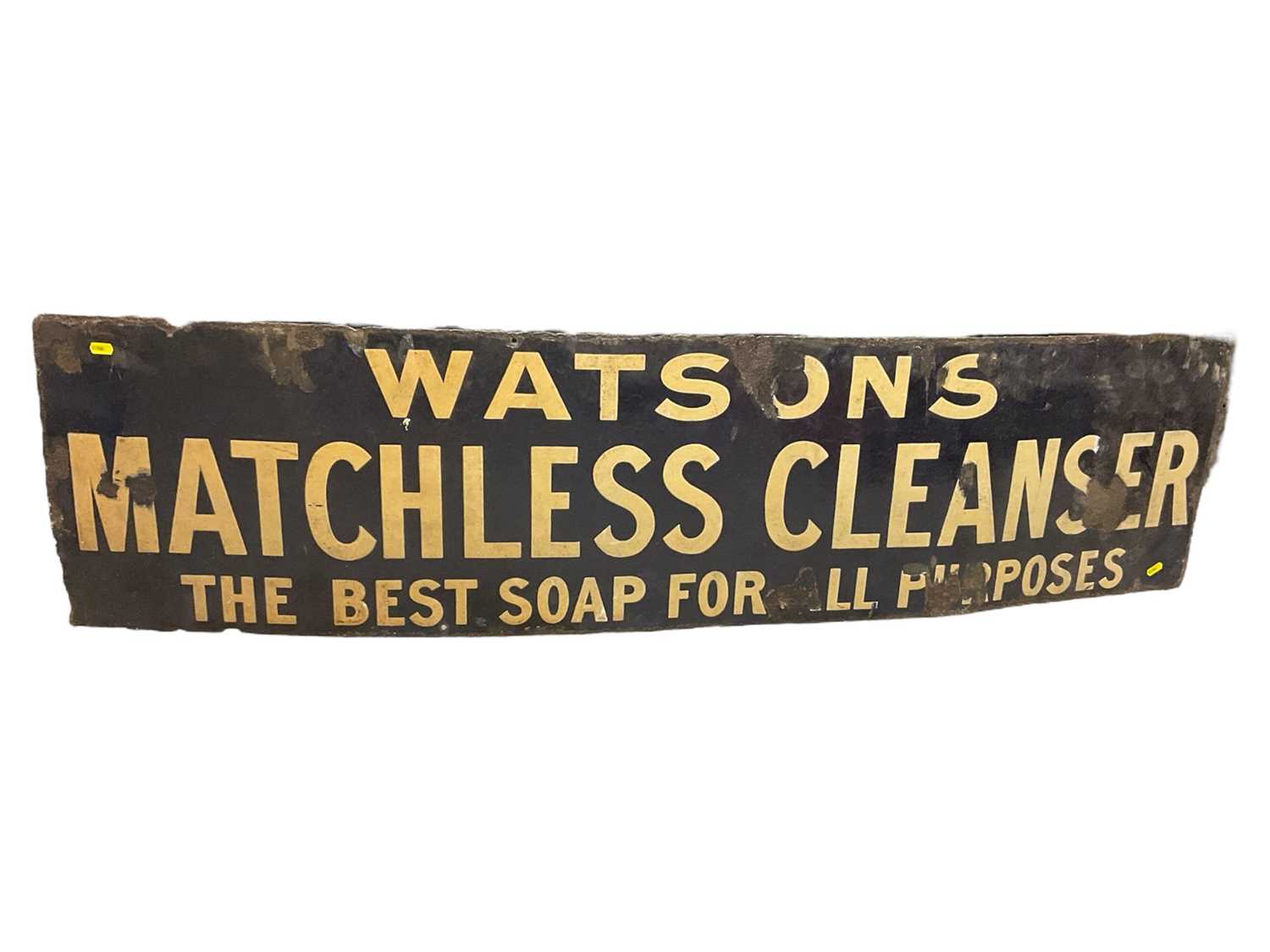Lot 2556 - Vintage enamel advertising sign 