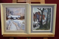 Lot 1335 - *John Tookey (b. 1947), pair oils on board -...