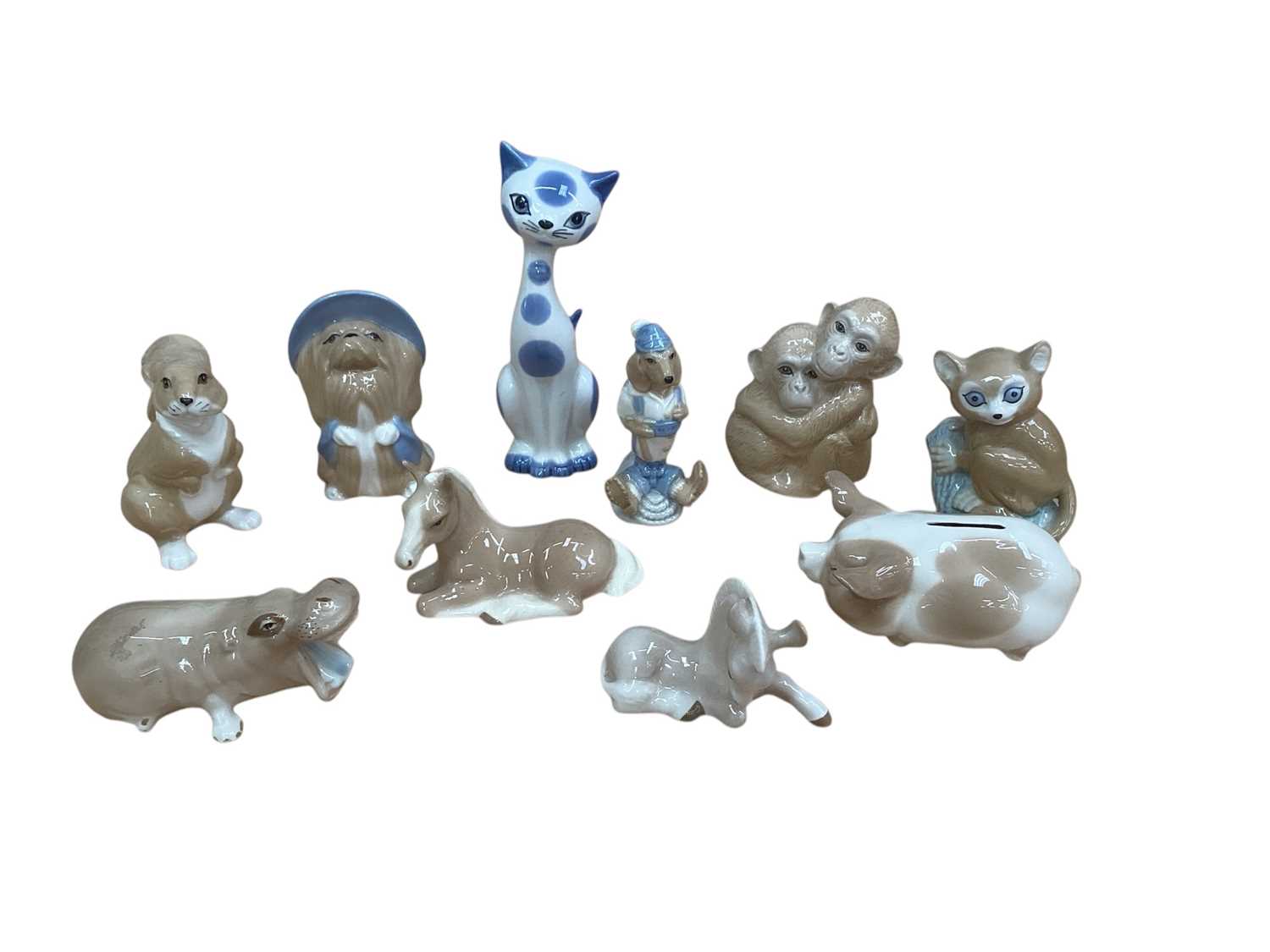 Lot 1179 - Collection of Szeiler pottery animal ornaments
