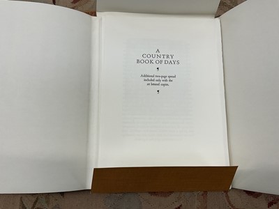 Lot 1771 - Heather and Robert Tanner - A Country Book of Days, Th...