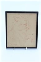 Lot 1350 - Louis Wain (1860 - 1939), coloured pencil...