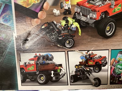 Lot 1853 - Two Lego Hidden Side El Fuego's Stunt Truck, boxed (one damaged) 70421