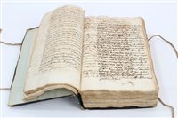 Lot 1120 - Mid-18th century French handwritten manuscript...