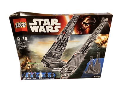 Lot 269 - Lego Star Wars Kylo REN's Command Shuttle, boxed (crumpled) 75104 (1)