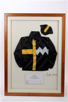 Lot 1190 - Racing Interest: A set of miniature Jockey...