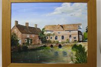 Lot 1194 - Peter Chillingworth, oil on canvas - Flatford...