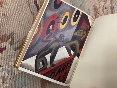Lot 1694 - Richard Church - The Glance Backwards, illustrated by Robert Austin, edition limited to 750, in fine Sangorski and Sutcliffe binding, appears to be signed by Richard Church, together with Wheels...