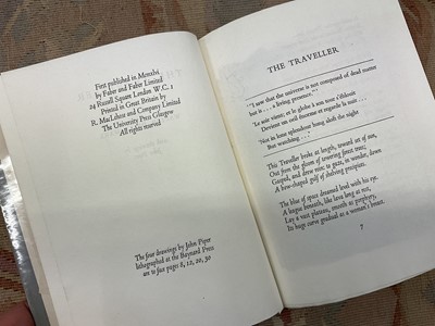 Lot 1403 - John Galsworthy - Soames and the Flag, signed limited edition, limited to 1025 copies, 1930, together with Stella Benson - Christmas Formula, illustrated by Clare Leighton, signed and numbered f...