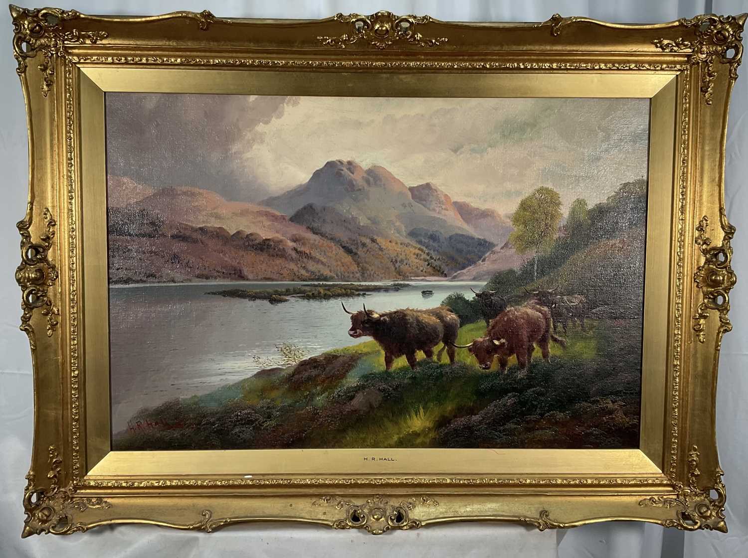 Artist R Hall Lot 32 - H. R. Hall (act.c.1875-c.1902) 19th century