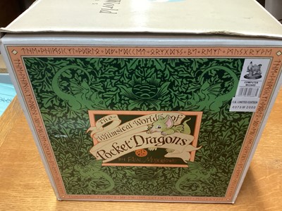 Lot 1203 - Limited edition Whimsical World Of Pocket Dragons - Computer Wizard, by Real Musgrave, boxed