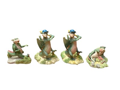 Lot 1203 - Limited edition Whimsical World Of Pocket Dragons - Computer Wizard, by Real Musgrave, boxed