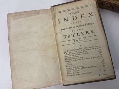 Lot 1646 - Sir Richard Steele and Joseph Addison - The Lubrications of Isaac Bickerstaff