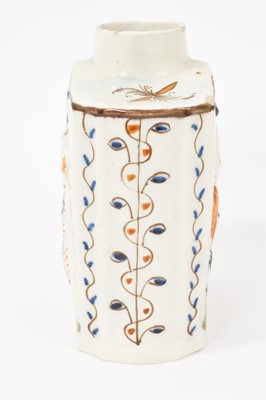 Lot 46 - Prattware tea caddy