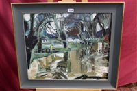 Lot 1205 - Hugh Cronyn (1905 - 1996), oil on canvas -...