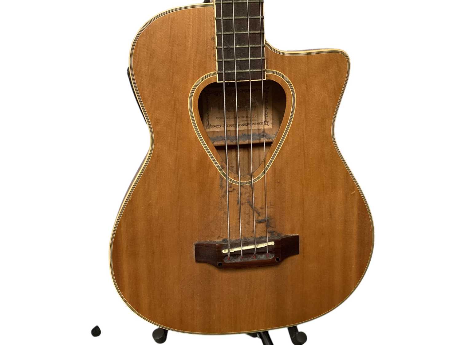 Lot 2227 - Hohner Electro Acoustic Bass Guitar Model TWP 600B (1)