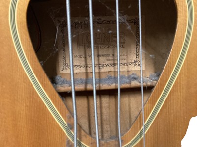 Lot 2227 - Hohner Electro Acoustic Bass Guitar Model TWP 600B (1)