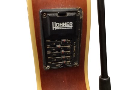 Lot 2227 - Hohner Electro Acoustic Bass Guitar Model TWP 600B (1)