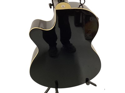 Lot 2236 - Washburn Electro Acoustic Bass Model AB5B-A, Serial No. S18080987 & Toi Extreme Guitar Bag (1)