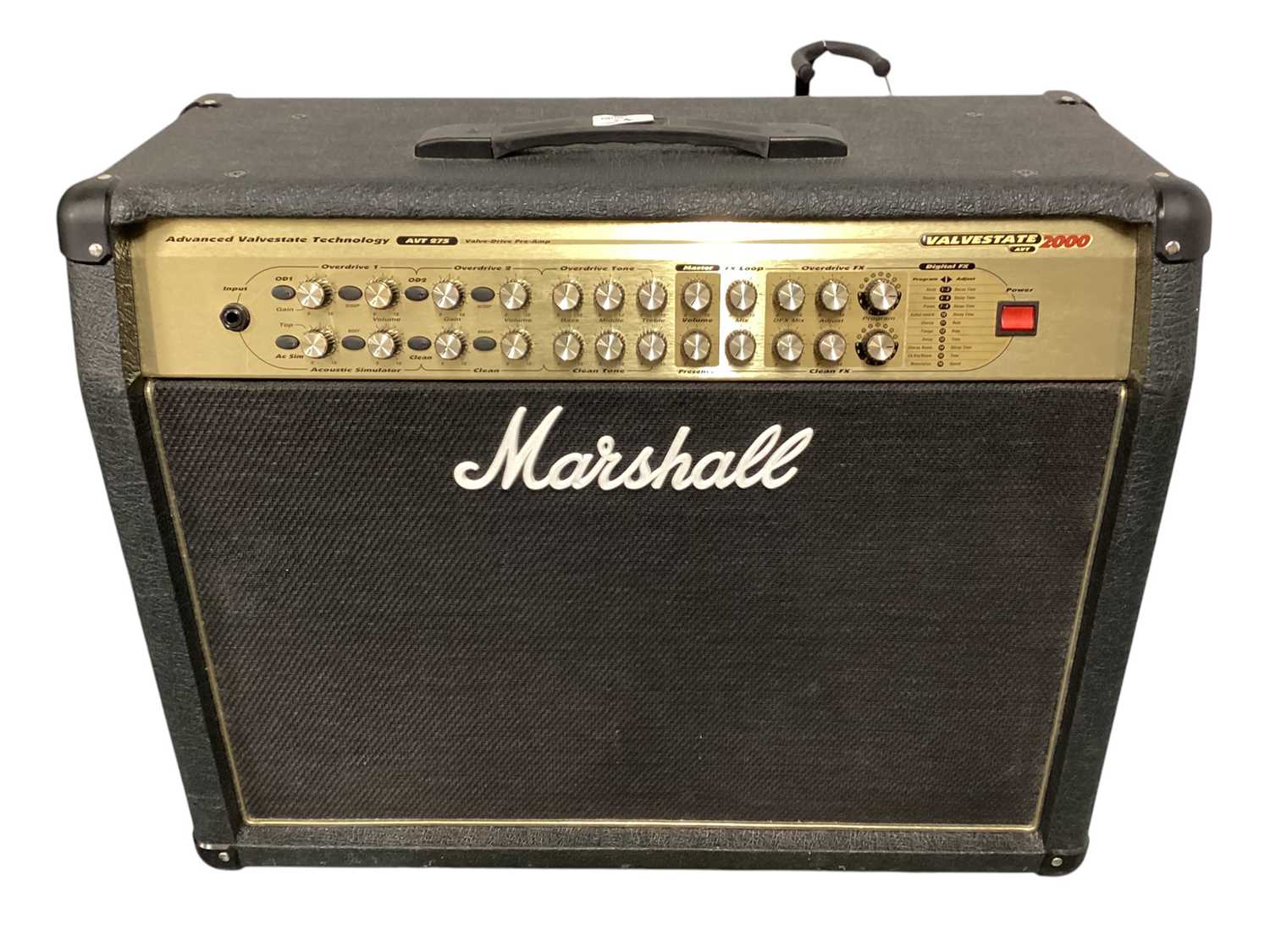 Lot 2247 - Marshall Valvestate 2000 AVT275 Amplifier with cover (1)