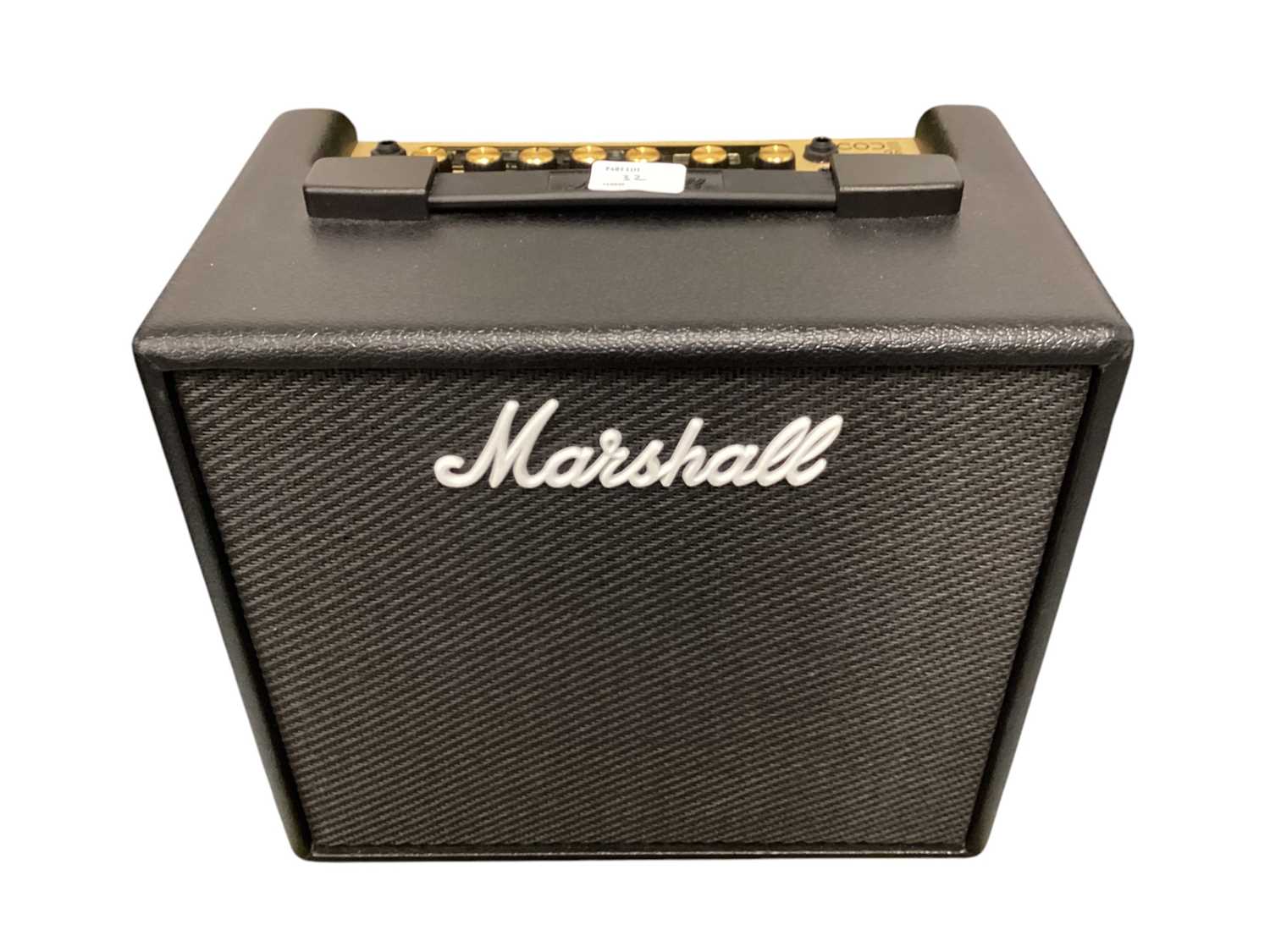 Lot 2255 - Marshall Code 25 Guitar Amplifier with cover (1)