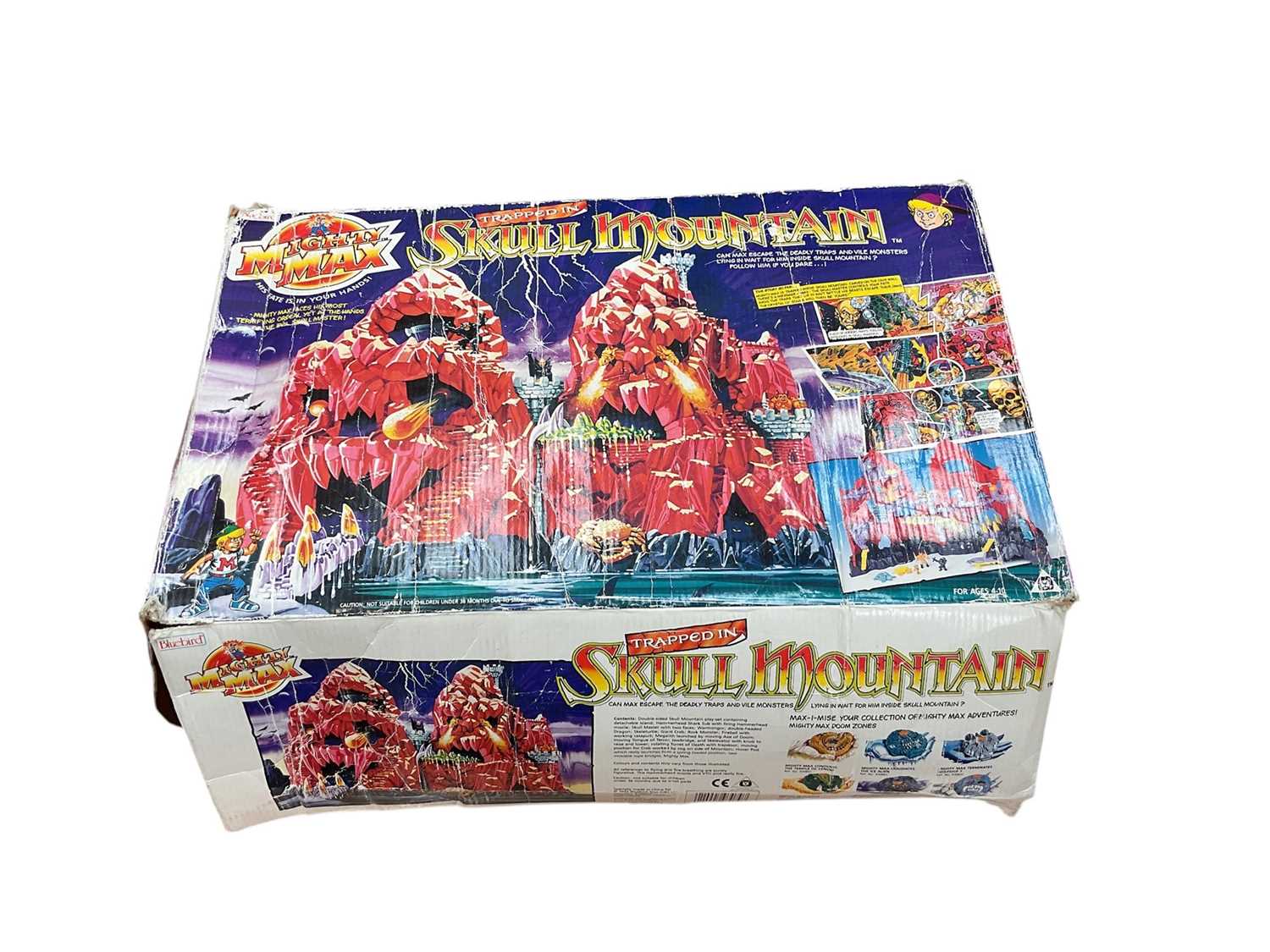 Lot 703 - Bluebird Mighty Max (c1992) Trapped in Skull Mountain (incomplete), box poor, No.930791 (1)