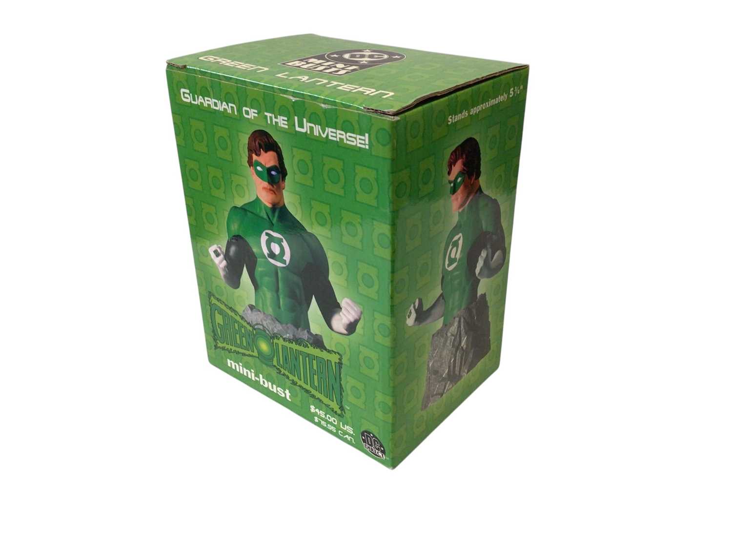 Lot 1902 - DC Direct Classic Mini Busts Cold-Cast Hand Painted Porcelain Limited Edition Bizarro 0882/1300, Green Lantern & Marian Manhunter, all boxed (3)