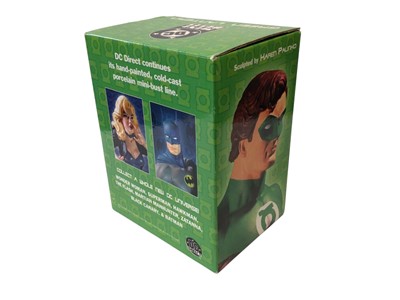 Lot 1902 - DC Direct Classic Mini Busts Cold-Cast Hand Painted Porcelain Limited Edition Bizarro 0882/1300, Green Lantern & Marian Manhunter, all boxed (3)