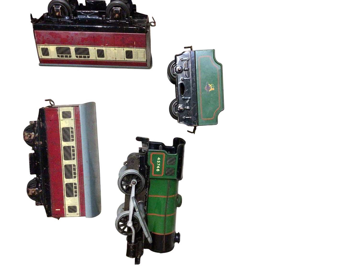 Lot 1967 - Hornby O Gauge clockwork BR green 0-4-0