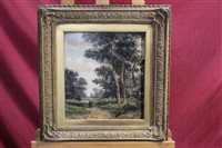 Lot 1263 - 19th century Continental School oil on panel -...