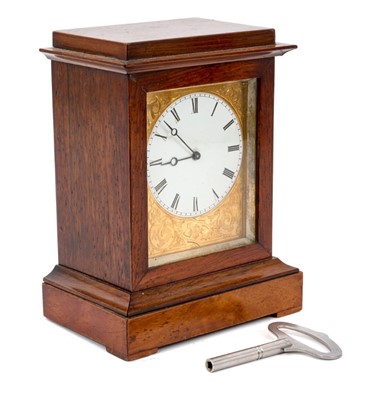 Lot 732 - Early 19th century Continental rosewood cased mantel clock