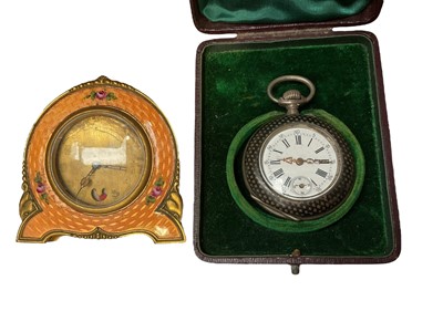 Lot 33 - Collection of antique and later pocket watches, mostly silver cased