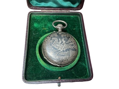 Lot 33 - Collection of antique and later pocket watches, mostly silver cased