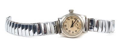 Lot 689 - 1940s Rolex Oyster Royal stainless steel wristwatch