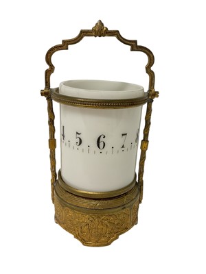 Lot 731 - Unusual late 19th century French table mystery clock