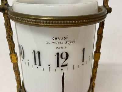 Lot 731 - Unusual late 19th century French table mystery clock