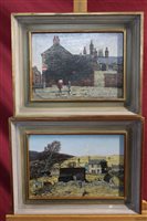 Lot 1278 - *Christopher Compton Hall (b. 1930), pair oils...