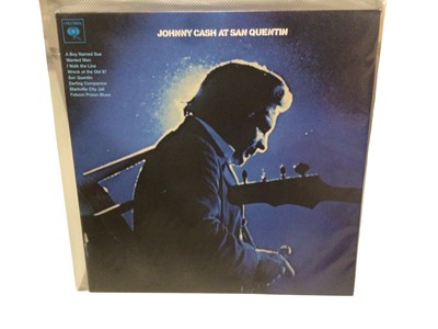 Lot 2279 - Bob Dylan modern pressings together with Johnny Cash (9)