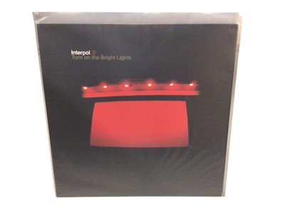 Lot 2281 - Interpol LPs including Unknown Pleasure & Turn on the Bright Lights etc (9)