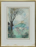 Lot 1285 - Warwick Goble (1862 - 1943), pen, ink and...