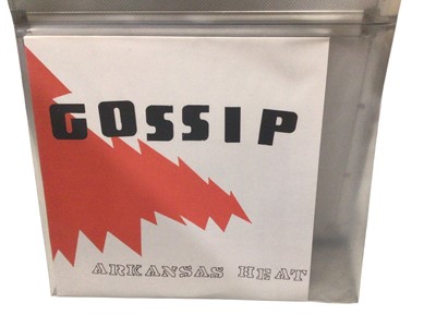 Lot 2286 - Gossip LPs including Music Love Long Distance together wit 10" single Arkansas Heat (5)