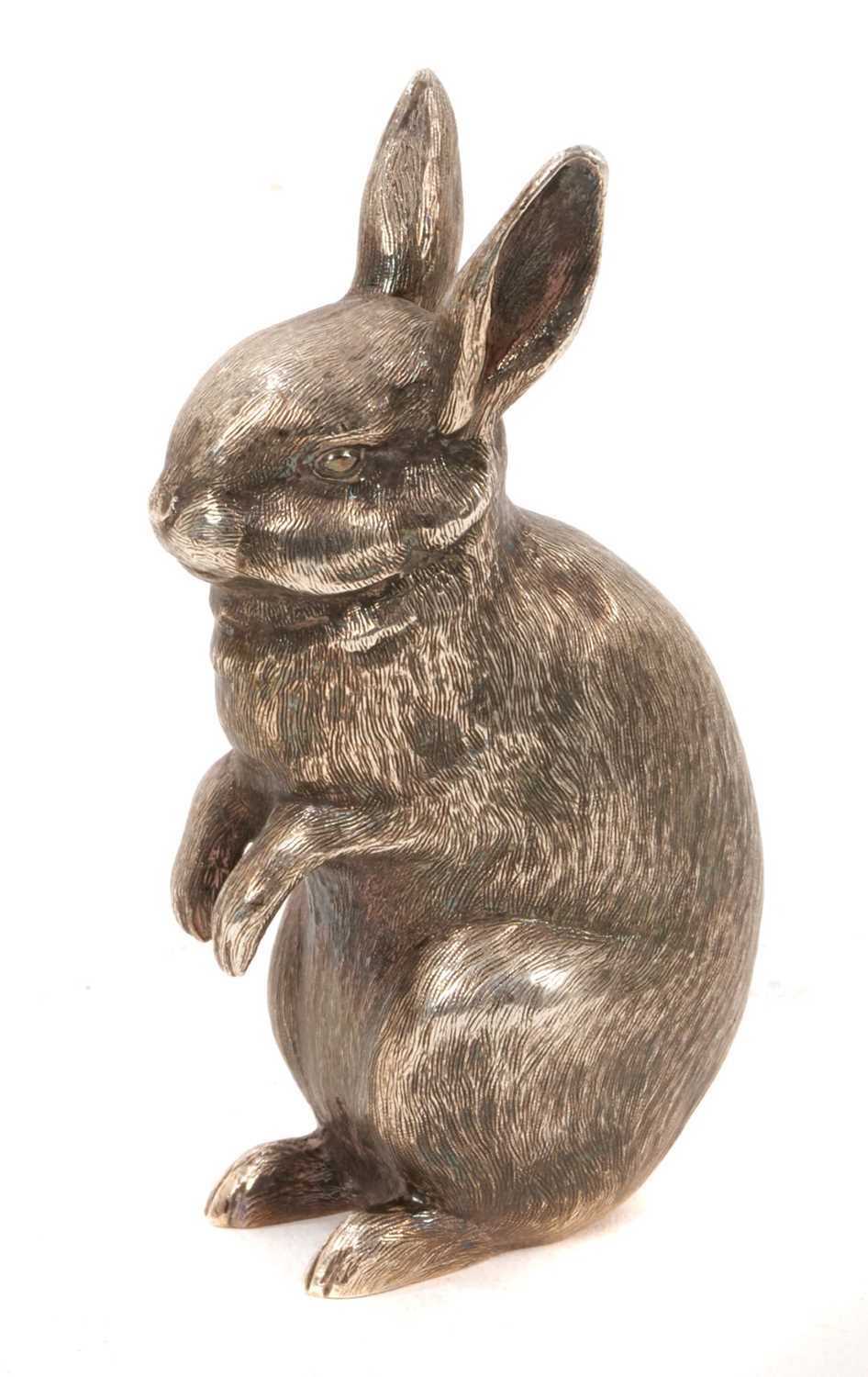 Lot 886 - Silver rabbit