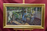 Lot 1292 - *Peter Kuhfeld (b. 1952), oil on board - The...