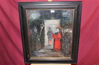 Lot 1296 - Early 20th century English School oil on board...