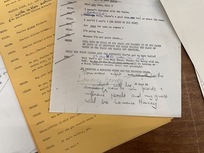 Lot Group of five 1960s scripts for The Frost Report, written by members of Monty Python