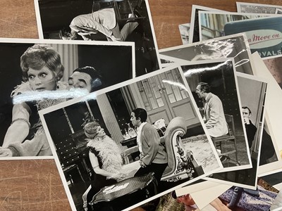 Lot Photographs relating to Josephine Tewson and Ronnie Barker, including stills from Hark at Barker, Clarence, Corbett's Follies, Shelley, Coppers End. Provenance: Josephine Tewson collection