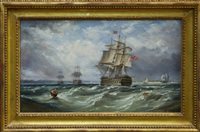 Lot 1314 - Ebenezer Colls (1812 - 1897), pair oils on...