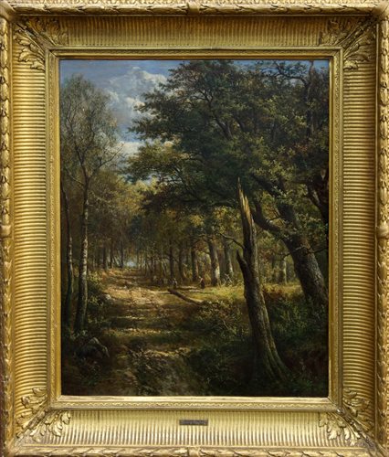 Lot 1315 - Joseph Thors (act. 1863 - 1900), oil on canvas...