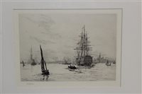 Lot 1321 - William Lionel Wyllie (1851 - 1931), signed...