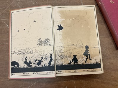 Lot 1619 - A. A. Milne - The House at Pooh Corner. London: Methuen & Co. Ltd., 1928. First edition, deluxe issue, together with two other Pooh books, including House at Pooh Corner, 1928 first edition....