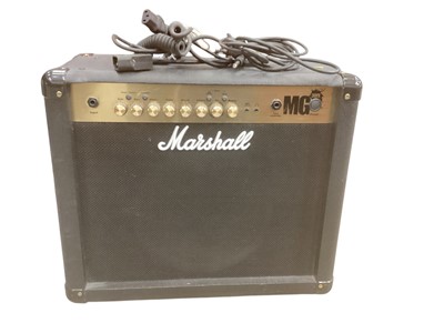 Lot 2350 - Guitar and amp